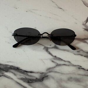 VEHLA brand Cleo Sunglasses in Blacksmoke (Y2K Style!)